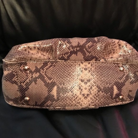 Michael Kors Python Leather Satchel Bag - Picture 5 of 5